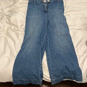 Zara wide leg jeans